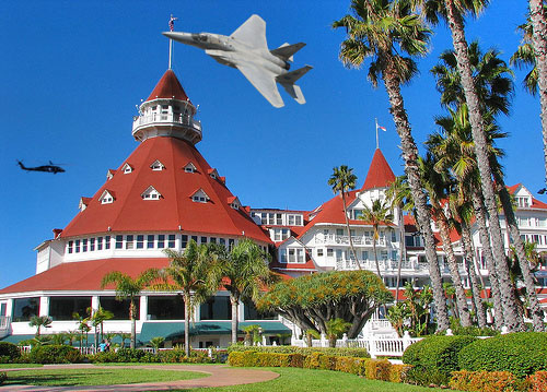 Hotel del Coronado + F15