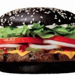 Black Bun Whopper from Burger King