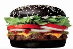 Black Bun Whopper from Burger King