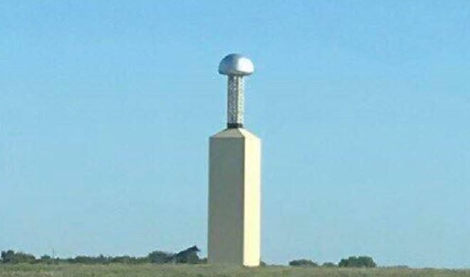 Tesla Tower in Milford, TX