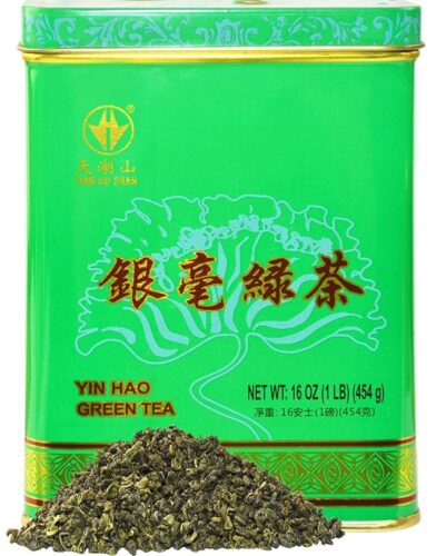 TIAN HU SHAN Premium Green Tea Loose Leaf 16 Ounce