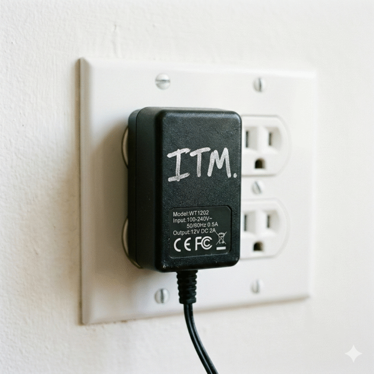 ITM Wall Wart Silver Sharpie