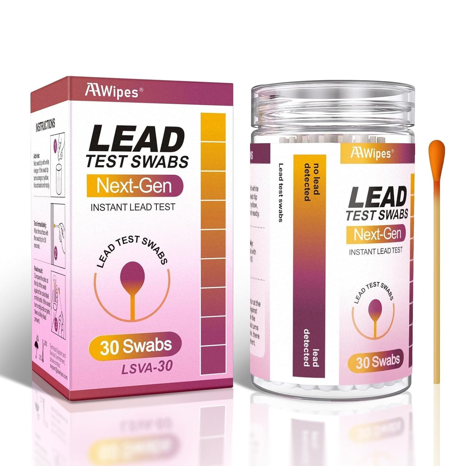 AAWipes Lead Test Swabs