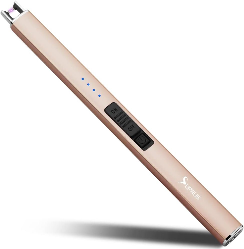 Electric Lighter Arc Windproof Flameless USB Rechargeable Lighter