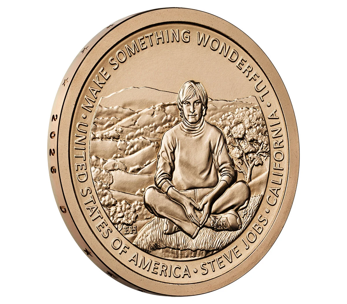 Steve Jobs American Innovation $1 Coin