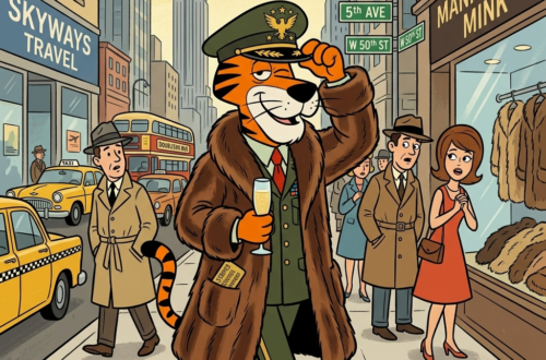 General Tiger in a Mink