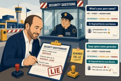 Lie on Security Questions