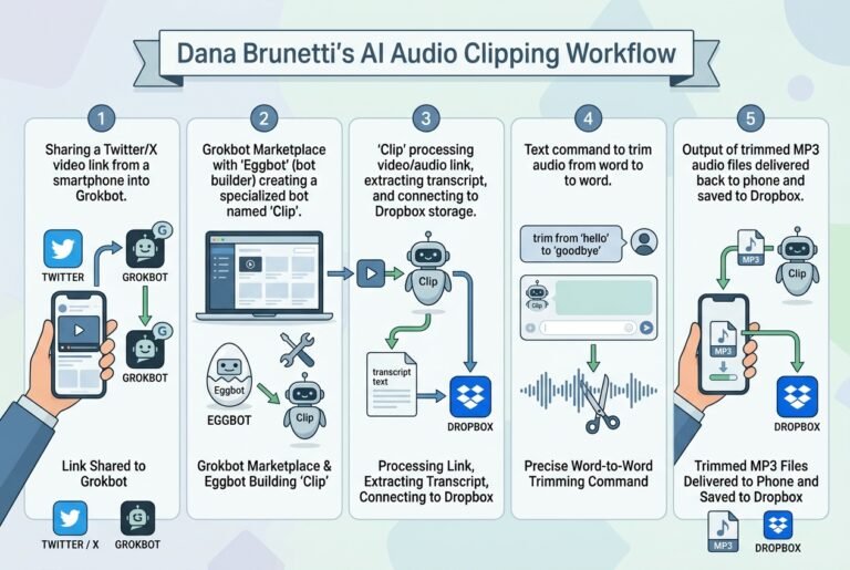 Dana Brunetti's AI Workflow for audio clips