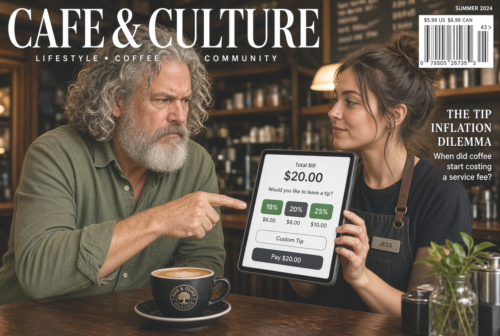 Bogus Tips at the coffee shop.
