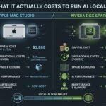 What It Actually Costs to Run AI Locally — Mac Studio vs. Nvidia DGX Spark