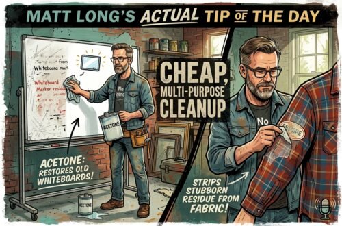 Matt Long's Actual Tip of the Day
