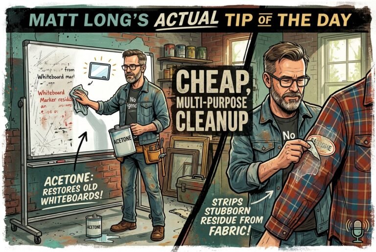 Matt Long's Actual Tip of the Day
