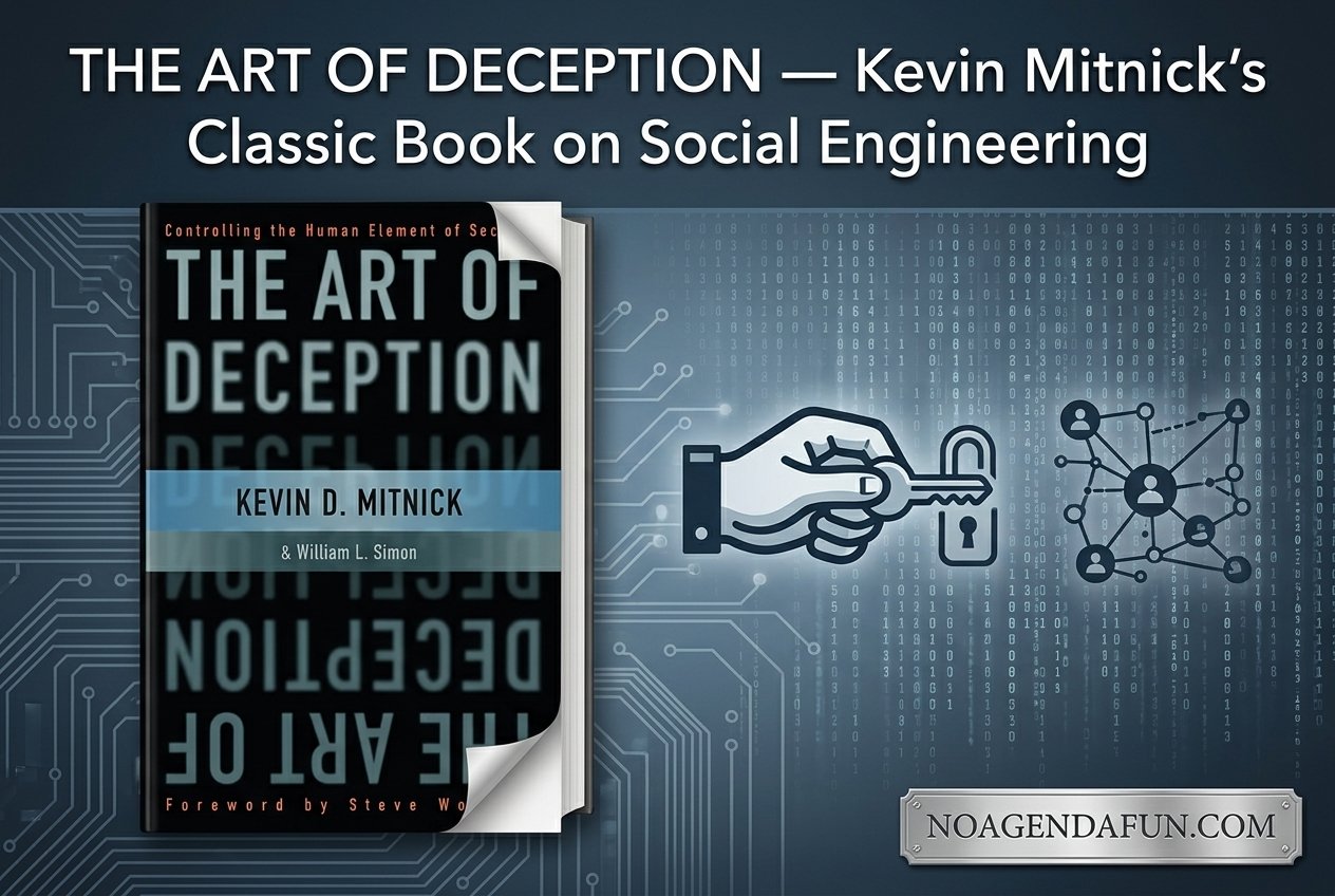 The Art of Deception — Kevin Mitnick’s Classic Book on Social Engineering