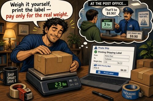 Weigh your own packages