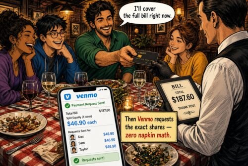 Venmo bill split